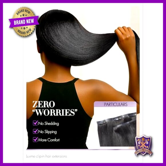 24 Inch Seamless Clip In Human Hair Extensions 70g 4Pcs Natural Volume main image 4